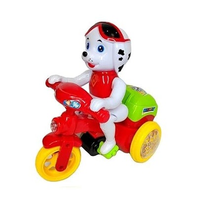Moto patrulla con luces