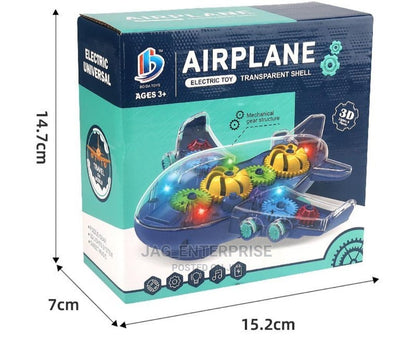 Avión juguete con luces