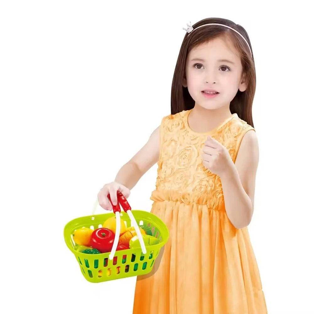 Canasta de verduras juguete