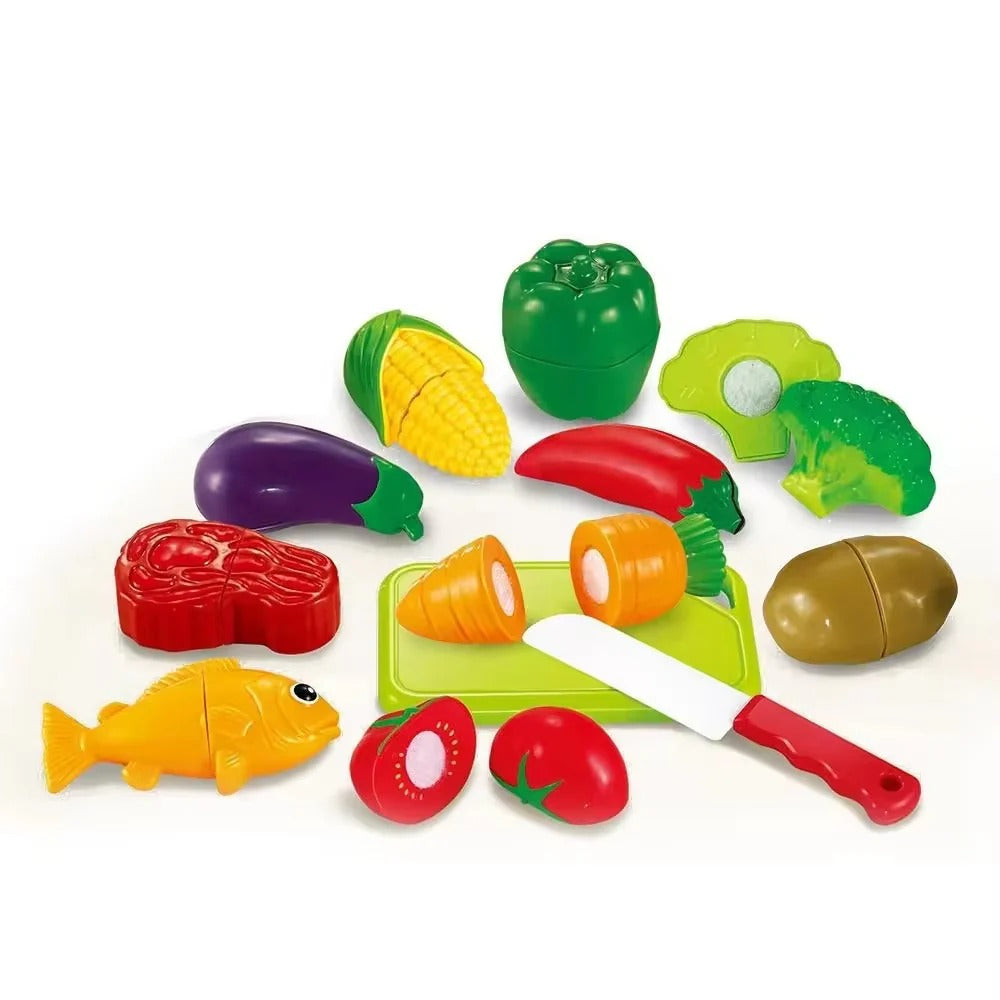 Canasta de verduras juguete