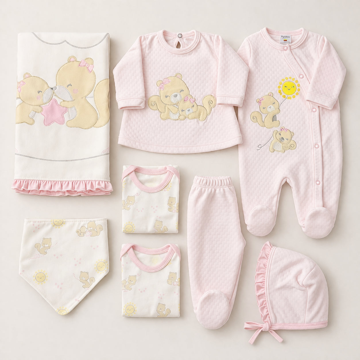Set primer día crudo y rosa – Chocomiel