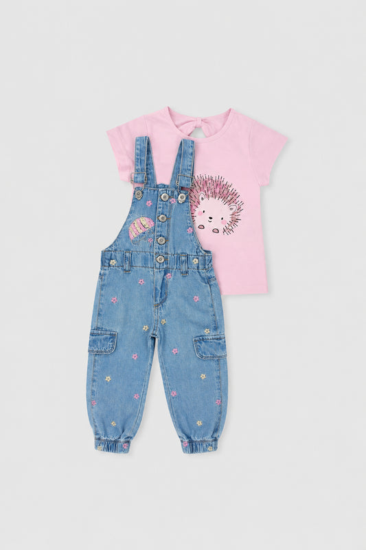 Conjunto Overol De Jean