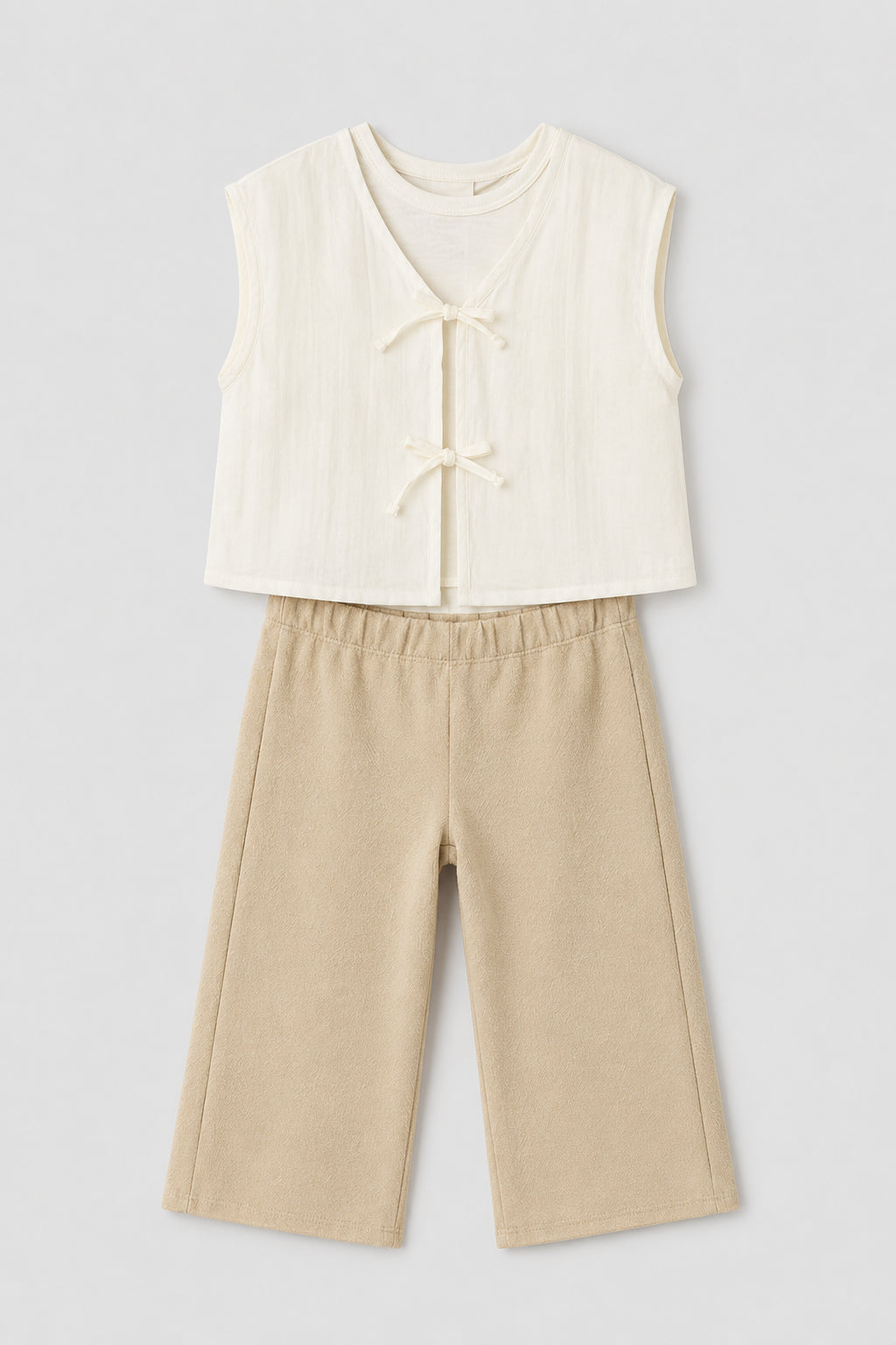 Conjunto Pantalón En Rib Niña Bebé