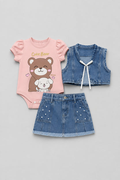 Conjunto 3 Piezas Bebe