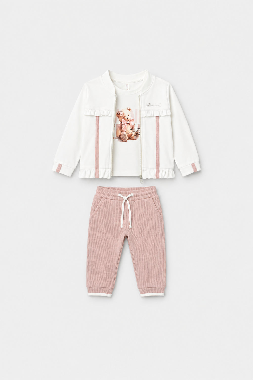 Conjunto 3 Piezas Bebe Niña