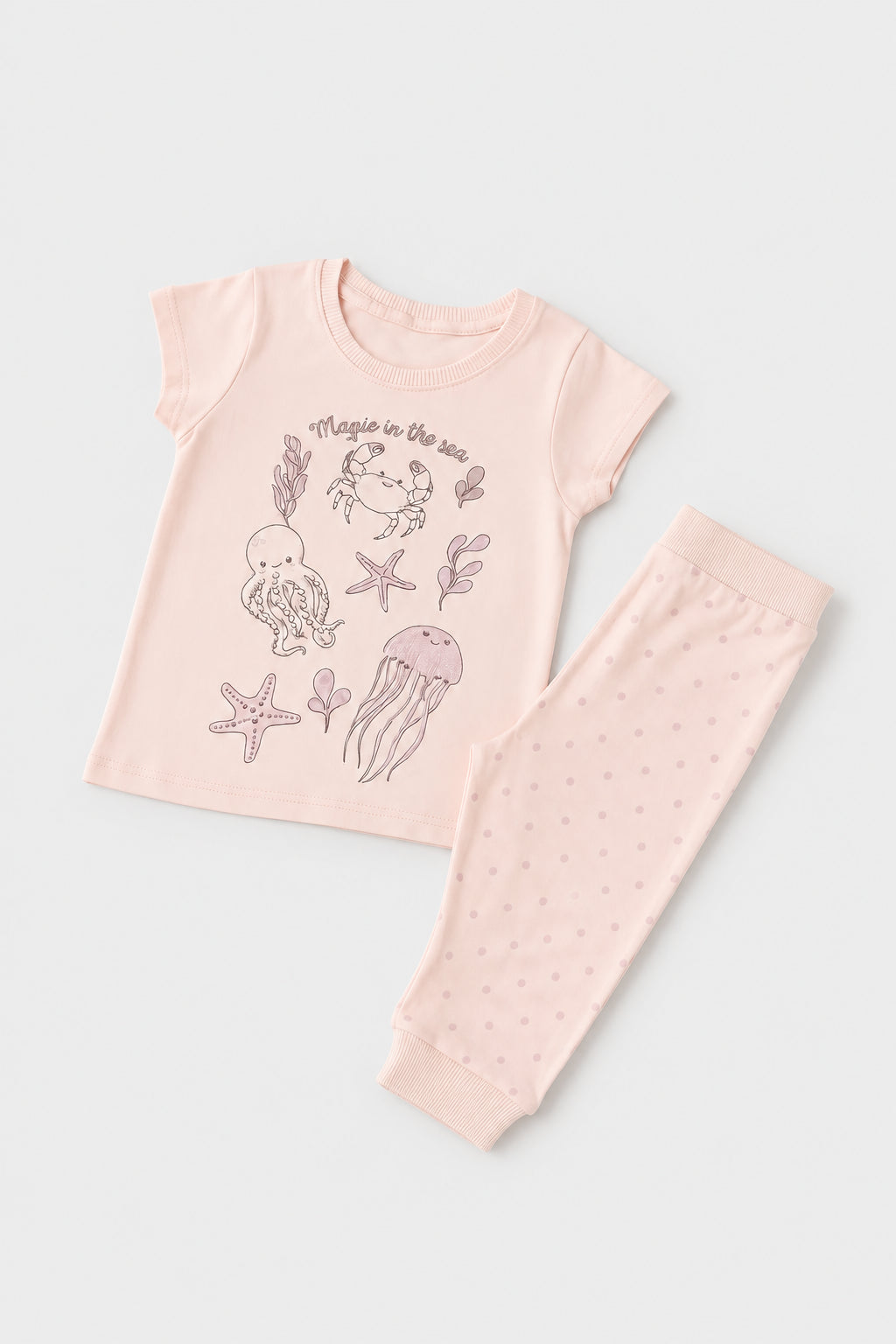 Pijama 2 Piezas Manga Corta Niña