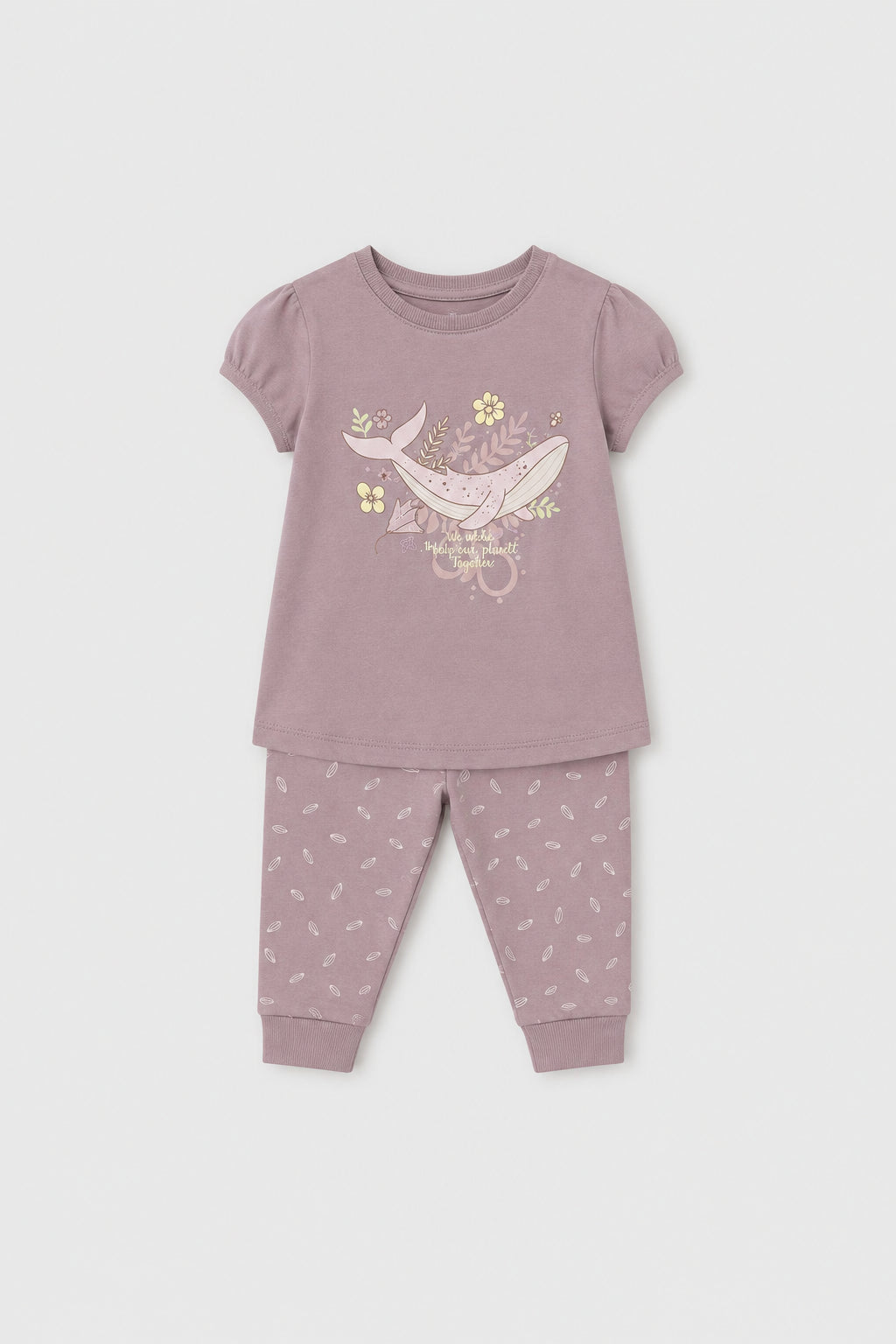 Pijama 2 Piezas Manga Corta Niña