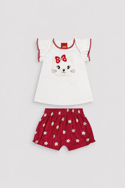 Conjunto 2 Piezas Bebé Niña