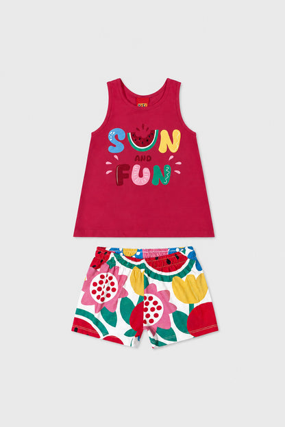 Conjunto 2 Piezas Bebé Niña