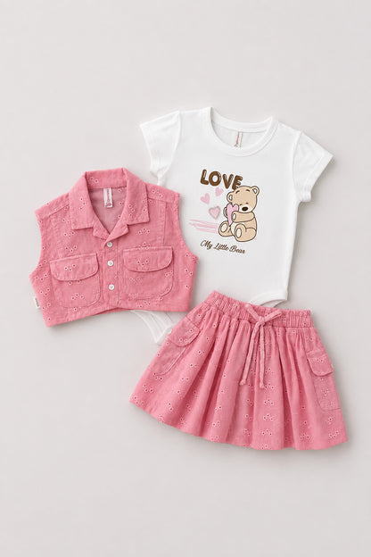 Conjunto Falda 3 Piezas