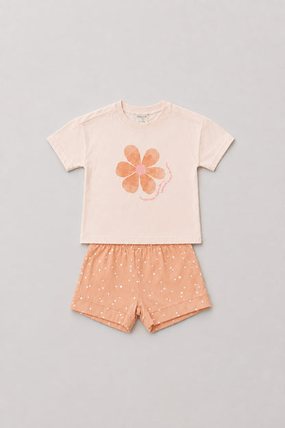Conjunto Short Bebé Niña