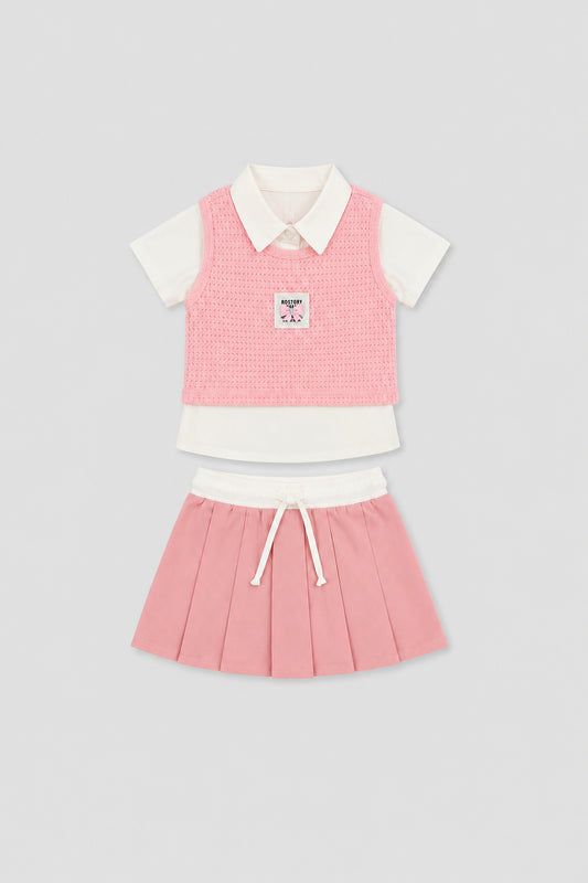 Conjunto de 3 Piezas Para niña