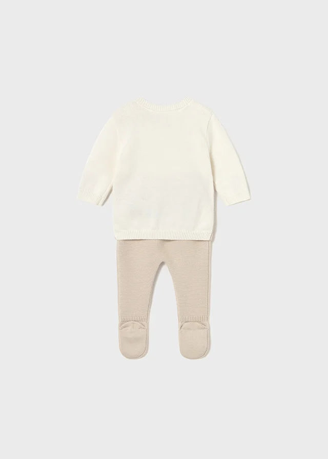 Conjunto tejido beige – Mayoral