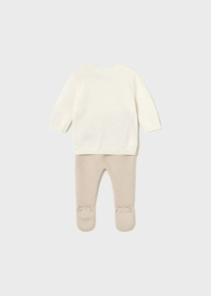 Conjunto tejido beige – Mayoral