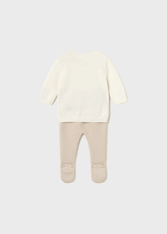 Conjunto tejido beige – Mayoral