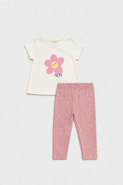 Conjunto 2 Piezas Bebé Niña