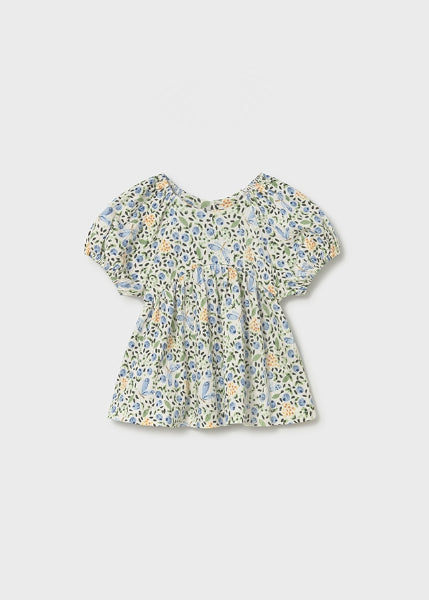 Blusa Larga Floral Paisley Mayoral
