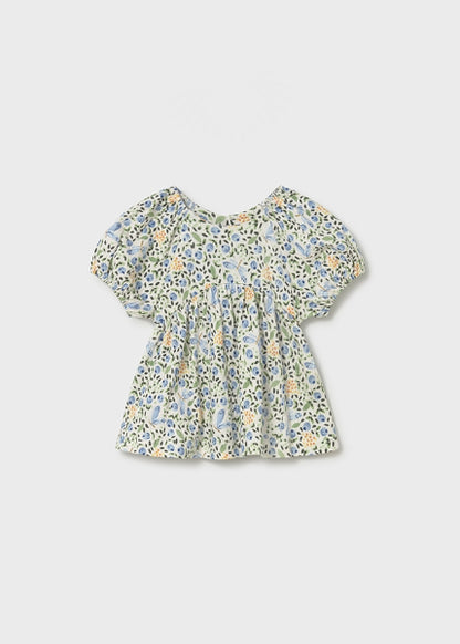 Blusa Larga Floral Paisley Mayoral