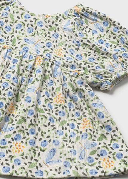 Blusa Larga Floral Paisley Mayoral