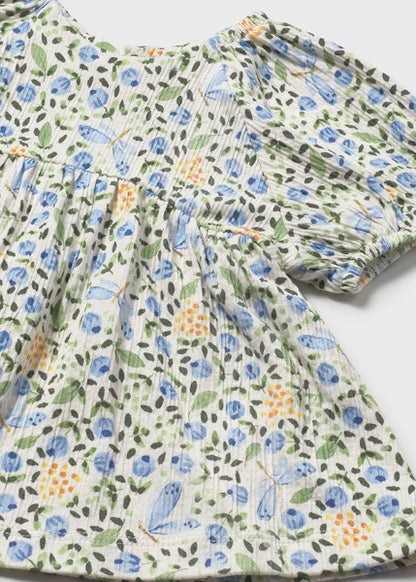 Blusa Larga Floral Paisley Mayoral