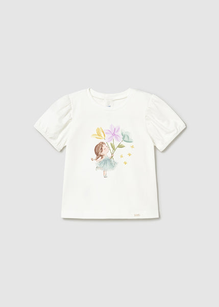 Blusa Niña con Flores Mayoral