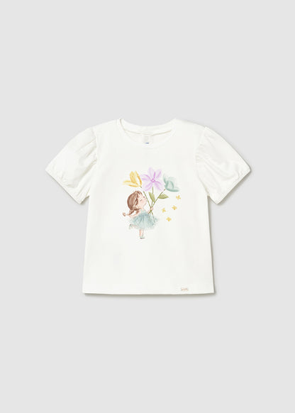 Blusa Niña con Flores Mayoral