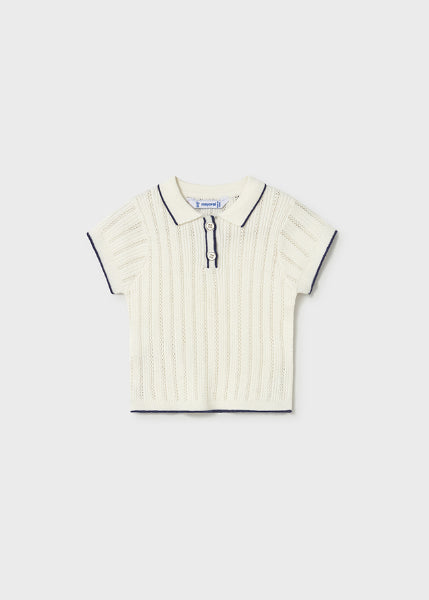 Polo Tejido Cuello Ribeteado Mayoral