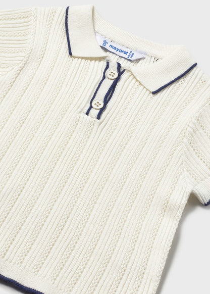 Polo Tejido Cuello Ribeteado Mayoral