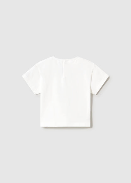Blusa Cerezas "Chérie" Blanca Mayoral