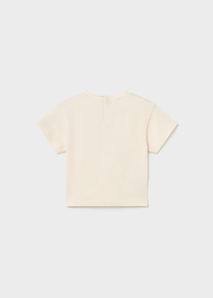 Blusa Cerezas "Chérie" Crema Mayoral