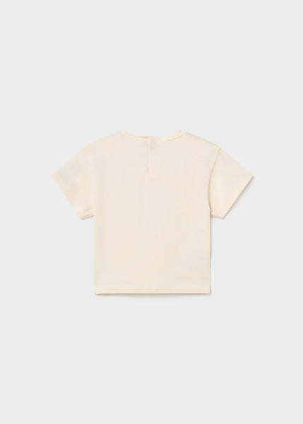 Blusa Cerezas "Chérie" Crema Mayoral