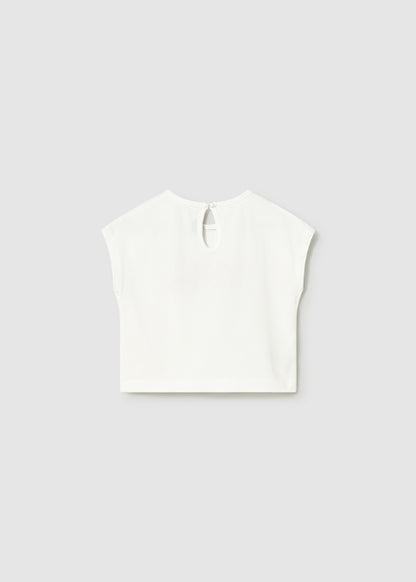 Blusa "Hello" con Girasoles Mayoral