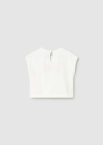 Blusa "Hello" con Girasoles Mayoral