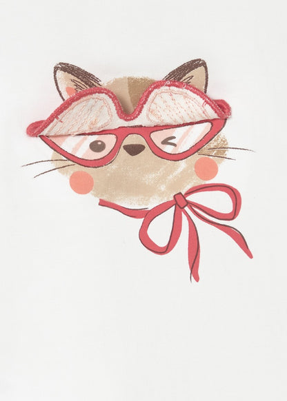 Blusa Gatita con Lentes Mayoral