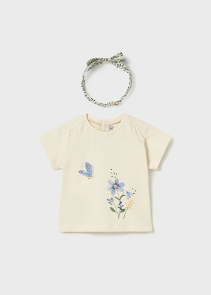 Blusa Mariposa con Diadema Mayoral