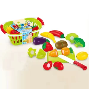 Canasta de verduras juguete