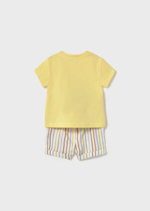 Conjunto Pantalón Corto Estampado Y Camiseta Mayoral - Imagen 2