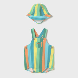 Overol Corto Bombacho Con Gorro Mayoral