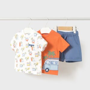 Conjunto 3 Piezas Estampado Bebé Mayoral