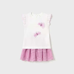 Conjunto Falda Tul Y Camiseta Mayoral