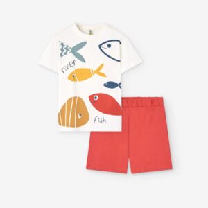 Conjunto Bermuda Bebé Niño Losan