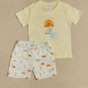 Conjunto Bermuda Bebé Niño