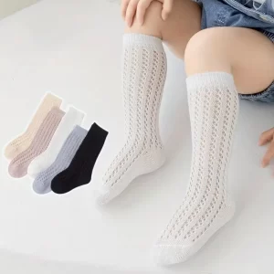 Medias Hasta La Rodilla Elegantes Para Niño