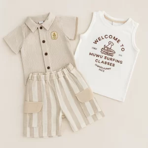 Conjunto Bermuda 3 Piezas Bebè