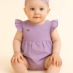 Mameluco Con Balaca Para Bebé