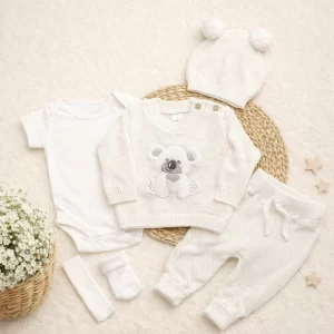 Conjunto primera puesta bebé koala Puppet