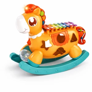 Caballito musical didáctico para bebé